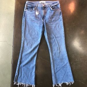 Reformation Jeans | Cropped Flood Olympic Wash